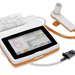 SPIROLAB COLOUR SPIROMETER with 7" touchscreen,SpO2,printer,software