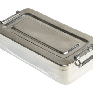 STAINLESS STEEL BOX - handle