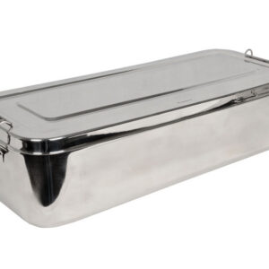 STAINLESS STEEL BOX - handle