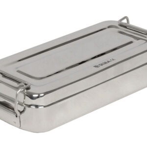 STAINLESS STEEL BOX - handle