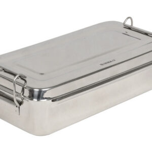 STAINLESS STEEL BOX - handle