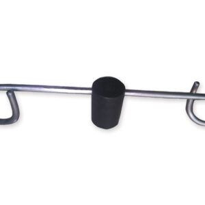 STAINLESS STEEL SUPPORT - 2 hooks