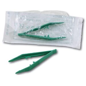 STERILE NYLON TWEEZER 8 CM