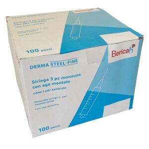 STERILE SYRINGE 5 ML(100 PCS)