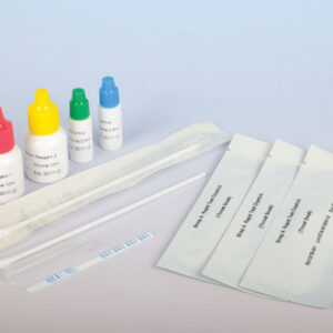STREP-A TEST - dual colour - strip