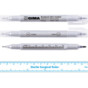 SURGICAL SKIN MARKER - double tip 0.5 and 1.0 mm - sterile