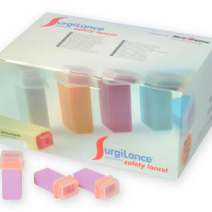SURGILANCE SAFETY NEEDLE G21 - automatic lancets