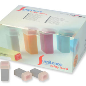 SURGILANCE SAFETY NEEDLE G23 - automatic lancets