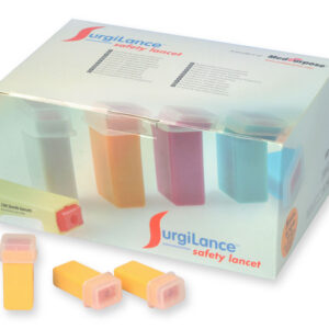 SURGILANCE SAFETY NEEDLE G26 - automatic lancets