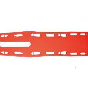 Tabla espinal de rescate GIMA con pasadores de seguridad (SPINAL BOARD) – Naranja | Ref. 56040 | 184 x 45 x 6 cm | HDPE | Camilla rígida de inmovilización y evacuación