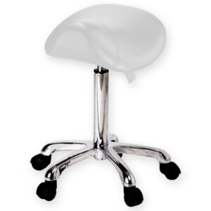 Taburete Ergo con asiento de silla anatómico y regulación neumática de altura 52-67 cm – GIMA – Ref. GM45250-F