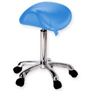 Taburete Ergo con asiento de silla anatómico y regulación neumática de altura 52-67 cm – GIMA – Ref. GM45250-F