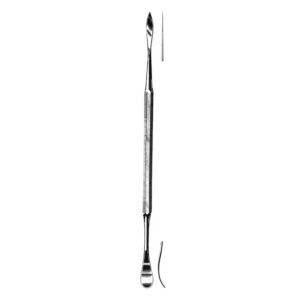 Talla-ceras Beale mod. 7A de acero inoxidable de doble extremo – Instrumento dental GIMA (Ref. 60173)