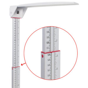 Tallímetro WH200 GIMA – Varilla de medición telescópica 60-210 cm para básculas WUNDER (Ref. 25005)