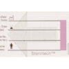 Tarjeta de control para contenedor de instrumental con indicador de vapor – 68 x 37,5 mm | Caja de 250 uds | GIMA Ref. 37333