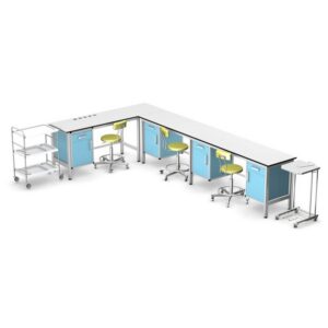 Laboratory furniture Przykładowe rozwiązanie