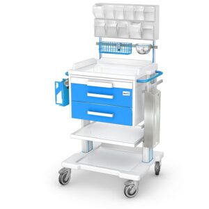 Anaesthetic cart OPTIMUM OZ-2ABSb with equipment