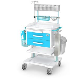 Anaesthetic cart OPTIMUM OZ-2ABSb with equipment