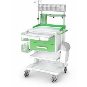 Anaesthetic cart OPTIMUM OZ-2STb with equipment