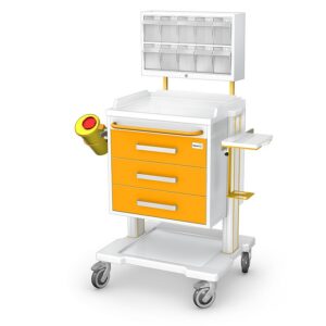 Anaesthetic cart OPTIMUM OZ-3ABSb with equipment