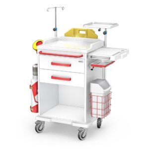 Resuscitation cart REN/ABS REN-02/ABS with equipment