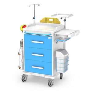 Resuscitation cart REN/ABS REN-03/ABS with equipment