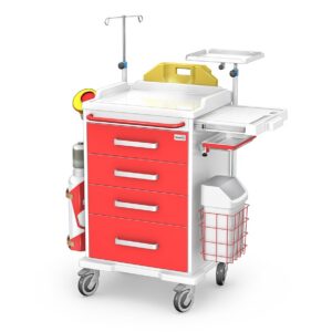 Resuscitation cart REN/ABS REN-04/ABS with equipment