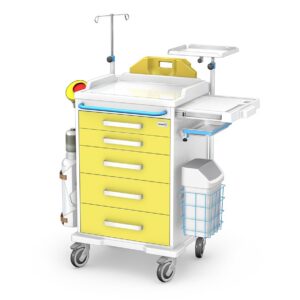 Resuscitation cart REN/ABS REN-05/ABS with equipment