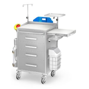 Resuscitation cart REN/KO REN-04 with equipment