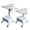 Medical equipment cart APAR-1 AP-3 with height adjustment