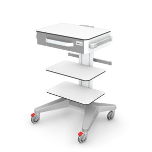 Medical equipment cart APAR-1 AP-4 HPL with equipment