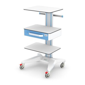 Medical equipment cart APAR-1 AP-4 HPL with equipment