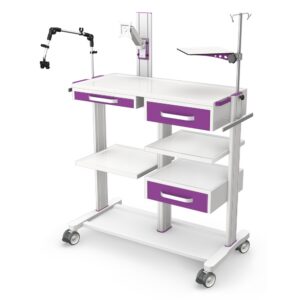 Medical equipment cart APAR-3 PAR100-4N with equipment