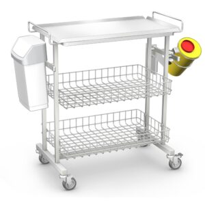 Medical equipment cart K-3 type C-01 K-3 type C-01/A with equipment
