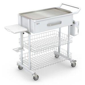 Medical equipment cart, K-3 type D-03 K-3 type D-03/F1 with equipment