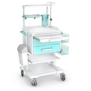 Treatment cart OPTIMUM series Z Type OPTIMUM type OZ 2ABSb with equipment