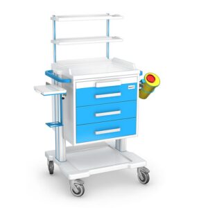 Treatment cart OPTIMUM series Z Type OPTIMUM type OZ 3ABSb with equipment