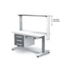 Working tables APAR-4 series APA120-1N with electric height adjustment