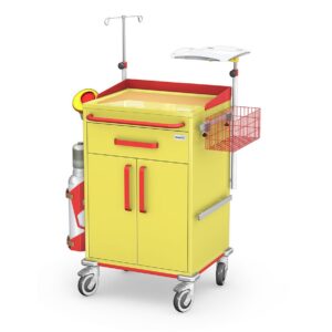 Resuscitation cart REN/ST REN-01 with equipment