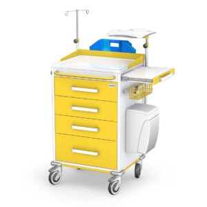 Resuscitation cart REN/ST REN-04 with equipment