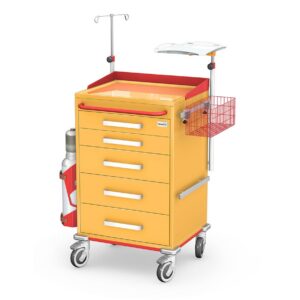 Resuscitation cart REN/ST REN-05 with equipment