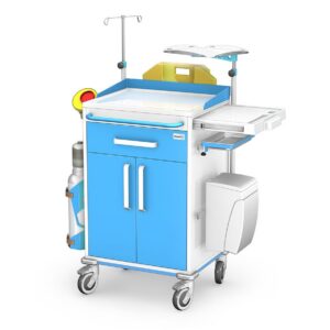 Resuscitation cart REN/ST REN-01 with equipment