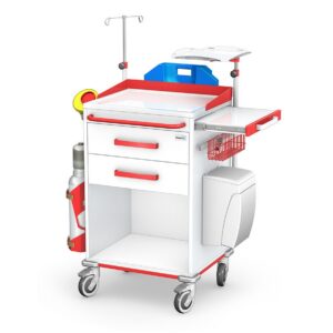 Resuscitation cart REN/ST REN-02 with equipment