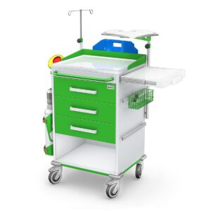 Resuscitation cart REN/ST REN-03 with equipment