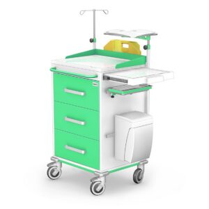 Resuscitation cart REN/ST REN-03 with equipment