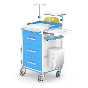 Resuscitation cart REN/ST REN-03 with equipment