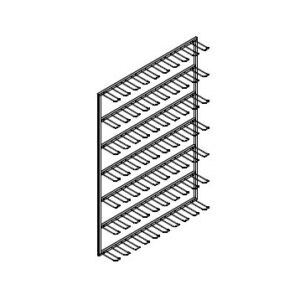Shoe rack ROB typ: ROB-07 ROB-07-05-S