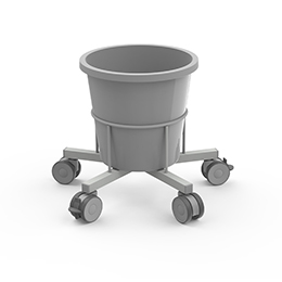 Waste bucket stand SMO-04MR type: SMO-04MR index: SMO2-01-10-K6.3-MR