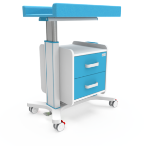 Tables for baby nursing SPTM series SPTM2 type typ: SPTM2-02SG SPTM2-02-B(4)S(2)-ABS3-5012-MDF(A)-T15-SG(A)-K6.3