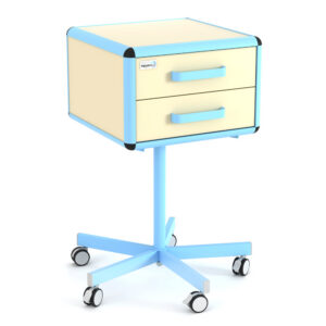 Mobile assistant cabinets, ALUMED series AS-1310